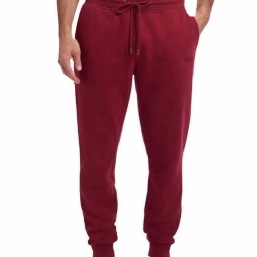 Hurley Fleece Relaxed Fit Jogger Sweatpants Color Red Size Large